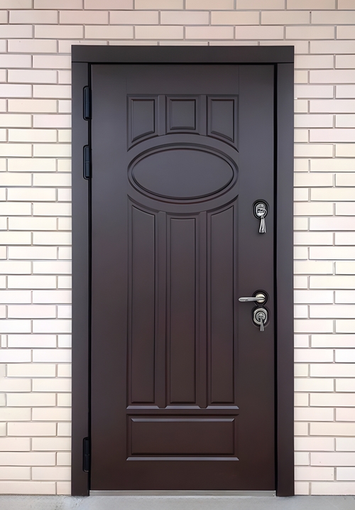 Темная уличная дверь Темная уличная дверь