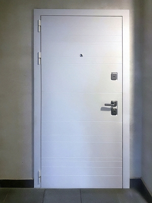 Дверь белого цвета Дверь белого цвета