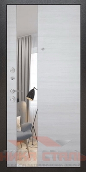 Входная дверь с зеркалом Входная дверь с зеркалом