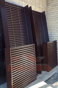 Решетка вентиляционная металлическая