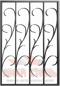 Сварная решетка на окно СР 17 Сварная решетка на окно СР 17
