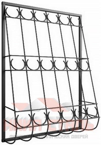 Сварная решетка на окно СР 22 Сварная решетка на окно СР 22