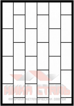 Сварная решетка на окно СР 9 Сварная решетка на окно СР 9