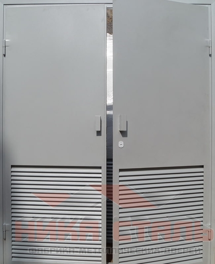 Ворота для ТП с жалюзийными решетками Ворота для ТП с жалюзийными решетками